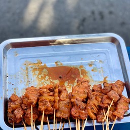 ข้าวเหนียวหมูปิ้งเตาถ่านสูตรโบราณ(ป้าเขียวท้าวโคตร)