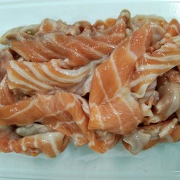 เศษเนื้อบราวน์สด250g