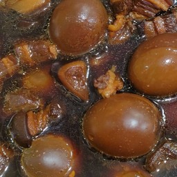ไข่พะโล้+ต้มจืด+ข้าวสวย