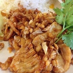 ผัดกระเทียมพริกไทย อิ่มอุดม