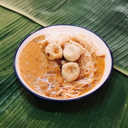 ขนมจีนน้ำยากะทิ+น้ำพริก