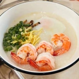 โจ๊กกุ้ง+ไข่