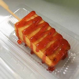 ลูกชิ้นชุปแป้งทอด ร้านนก