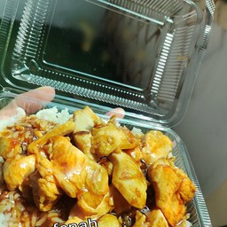 ข้าวราดไก่หวาน