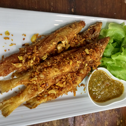 ปลาทรายทอดขมิ้น