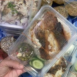 เมี่ยงปลาเผา(ข้าวปลาแกะ)