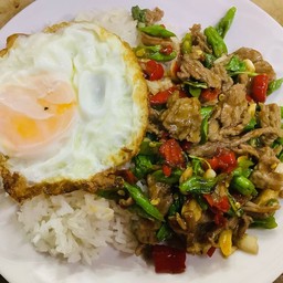 กะเภาเนื้อ+ไข่ดาว