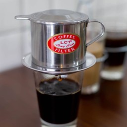 กาแฟหยดเวียดนาม ร้อน(แยกนมข้น)