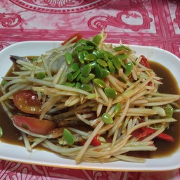 ตำกุ้งสด