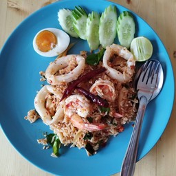 ข้าวผัดต้มยำทะเล