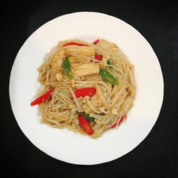 ผัดเห็ดเข็มทอง