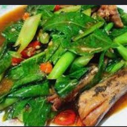 ข้าวคะน้าปลากระป๋อง