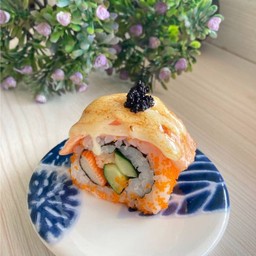 แซลมอนโรลเบอร์นชีส