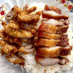 ข้าวหมูทอดสองหน้า