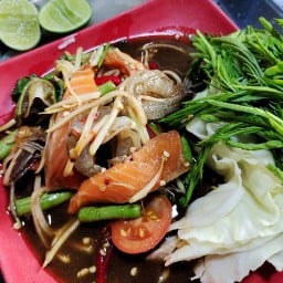 ยำในบ้านร้านเจ้ฟ้า