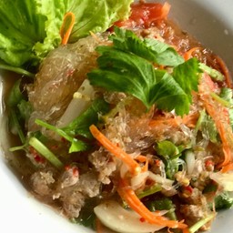 ยำวุ้นเส้นหมูสับ