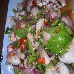 ยำหมึกสด