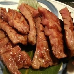 ลิ้นวัว อาเจนติน่า ย่างใช้แต่ส่วนโคนนุ่มมาก