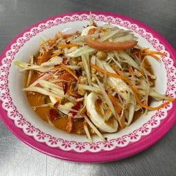 (ถาด)ตำไทยไข่เค็ม