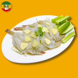 กุ้งแช่น้ำปลา (กับข้าว)