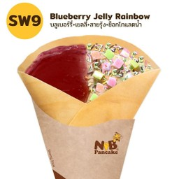 SW9 บลูเบอรี่+เยลลี่+สายรุ้ง+ช็อกโกแลตน้ำ
