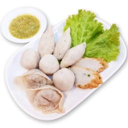 ลูกชิ้นปลารวมลวก