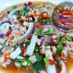 ยำวุ้นเส้นหมูสับ