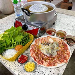 หมูกะทะ ฟรี น้ำซุบ น้ำจิ้ม ผัก