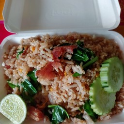 ข้าวผัดกุนเชียงหมู