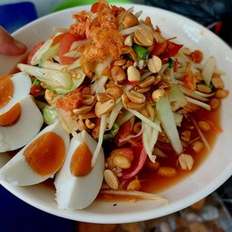 ตำไทยไข่เค็ม