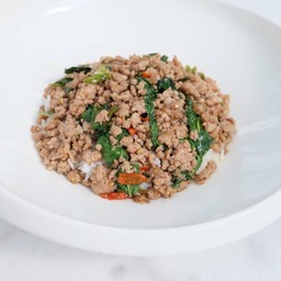 ข้าวกะเพราหมูสับ