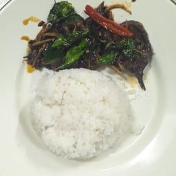 ผัดฉ่าปลาดุกทอดกรอบ