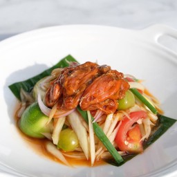 ตำขิงหอยดอง