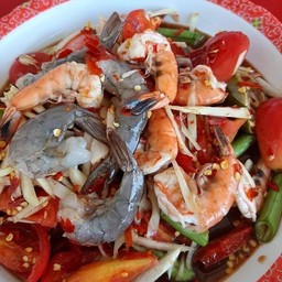 ตำกุ้งสองสหาย