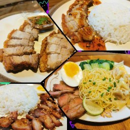 หมูกรอบ หมูแดง บะหมี่เกี๊ยว แฟตภาค 5