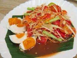 ตำไทยไข่เค็ม