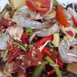 ตำป่ากุ้งสด