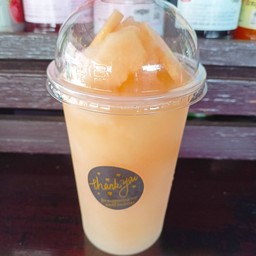 แคนตาลูปสดปั่นไม่ใส่นม