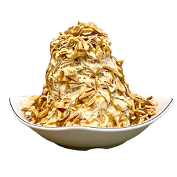 ไอศครีมเกล็ดหิมะรสพีนัทราดคาราเมลอัลมอนด์