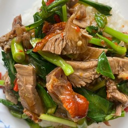 คะน้าเป็ดย่าง