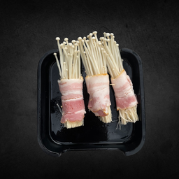 เบคอนห่อเห็ด