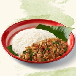 ข้าวกะเพราหอยลาย