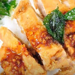 ชิม ชิม ข้าวไก่กรอบ+ของกินเล่น