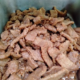 หมูหวานเจ + ข้าว