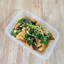 ปลาผัดคื่นไฉ่(กับข้าว)