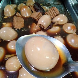 พะโล้มังสวิรัติ + ข้าว