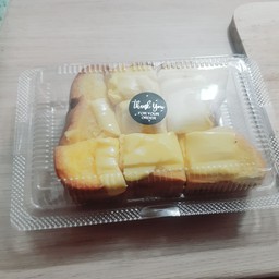 ขนมปังปิ้งชีส+เนย 2 แผ่น
