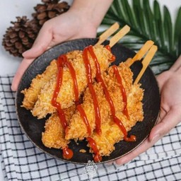 ไก่ทอดหน้าโรงเรียน 2 ชิ้น