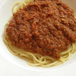 Spaghetti bolognese