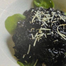 RISOTTO AL NERO DI SEPPIA (BLACK RISOTTO)